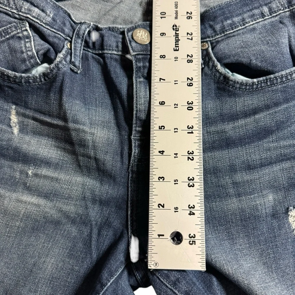 Rock & Republic womens flare distressed jeans size‎ 10M